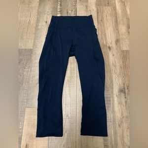 Lululemon Navy Leggings Size 2